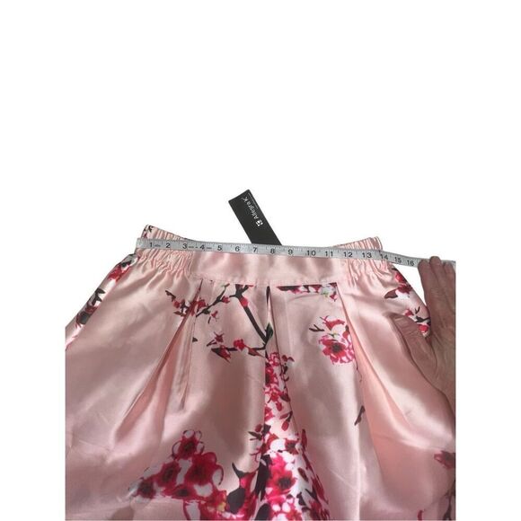 Allegra K Women’s Vintage Y2K Floral Print High Waisted Aline Midi Flare Skirt S - Picture 3 of 6